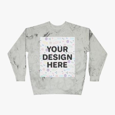 Unisex Color Blast Crewneck Sweatshirt